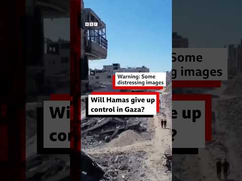 Will Hamas give up control in Gaza and what happens next? #MiddleEast #BBCNews