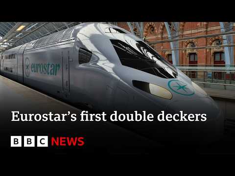 Eurostar orders first double-decker trains to run through Channel Tunnel | BBC News