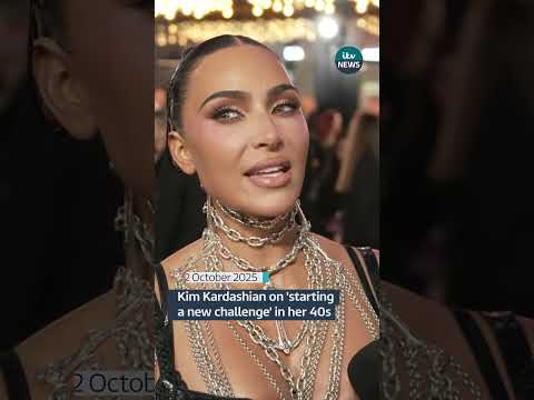 Kim Kardashian on ‘starting a new challenge’ in her 40s#itvnews #news #allsfair #kimkardashian