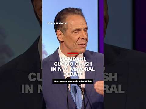 Mamdani, Cuomo clash in NYC mayoral debate