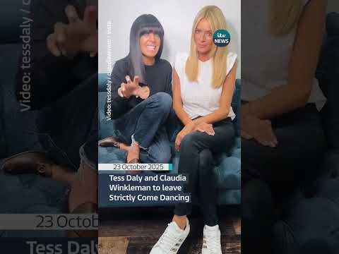 Tess Daly and Claudia Winkleman are leaving Strictly Come Dancing at end of series #shorts