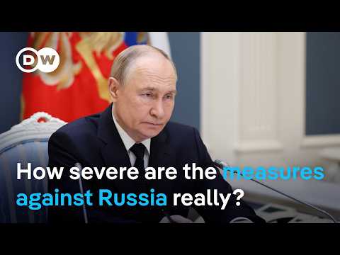 EU agrees on new sanctions against Russia, following US sanctions | DW News