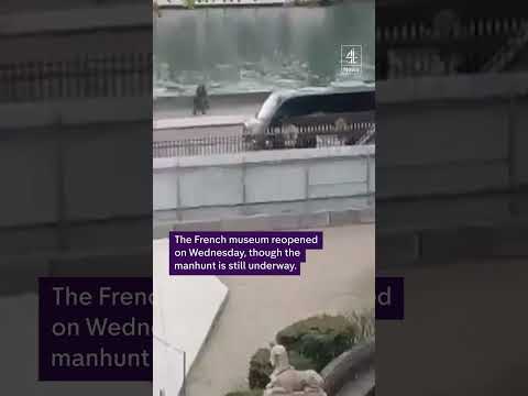 Louvre thieves caught on camera