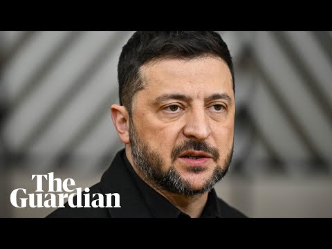 Volodymyr Zelenskiy holds press conference after meeting EU leaders – watch live