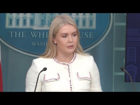 WATCH: White House Press Secretary Karoline Leavitt briefs reporters at the White House.