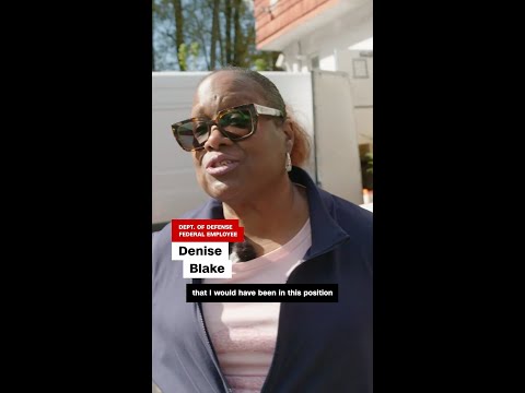 This federal worker drove over an hour to a food bank that ran out of food