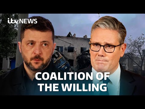 Russia-Ukraine war: Zelenskyy, Starmer and other leaders hold press conference – watch live