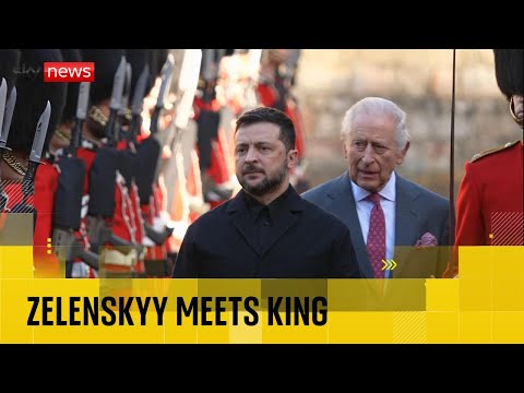 Zelenskyy meets King Charles ahead of summit in London