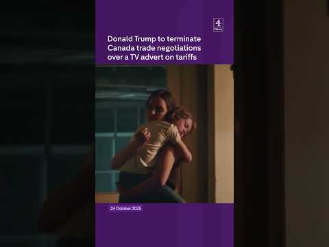 Trump scraps Canada trade talks over TV advert