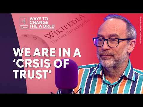 Wikipedia co-founder Jimmy Wales on the crisis of trust in the age of Trump