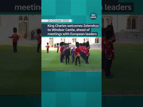 King Charles welcomes, Zelenskyy to Windsor Castle, ahead of meetings with European leaders