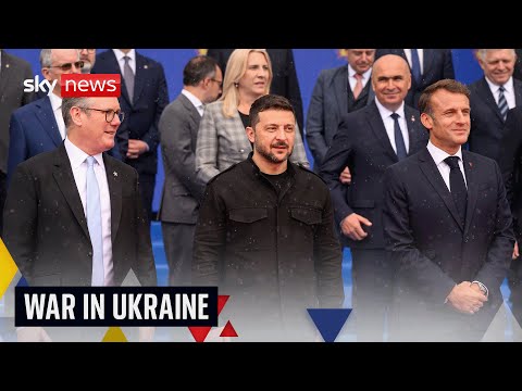 UK hosts ‘coalition of the willing’ meeting with Zelenskyy and Macron
