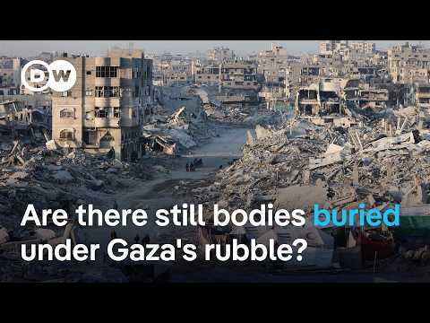 Unexploded bombs pose threat to Gazans returning rubble | DW News