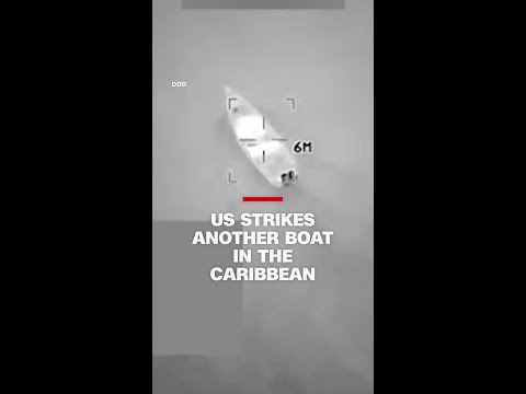 US strikes another boat in the Caribbean