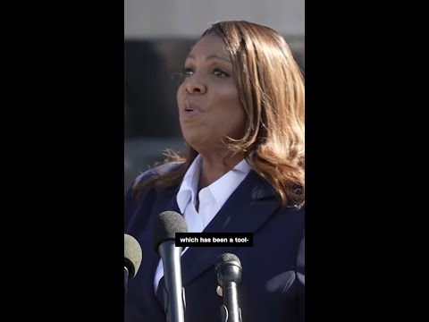 Letitia James speaks out after pleading not guilty in court