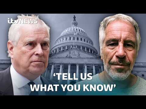 ‘Tell us what you know’: Congressman urges Prince Andrew to testify against Epstein | ITV News