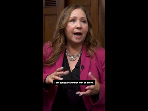 She was elected to Congress, but can’t do her job