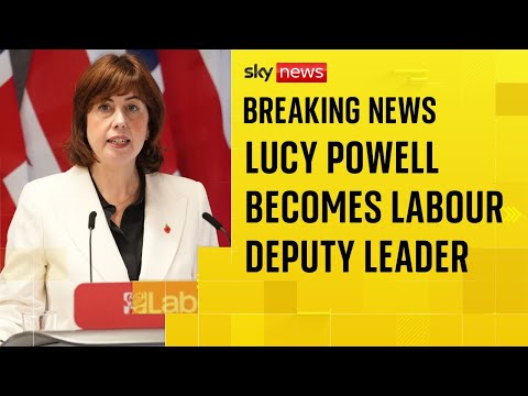 Lucy Powell named as new deputy leader of the Labour party