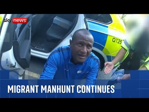 Manhunt continues for wrongly-released migrant sex offender