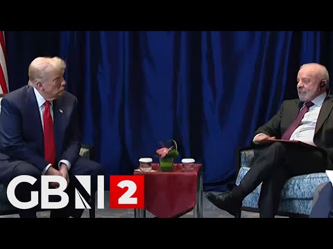 WATCH: US President Trump meets with Brazilian President Lula