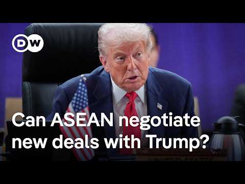 Trump tariffs overshadowing ASEAN summit – why are Xi and Modi absent? | DW News