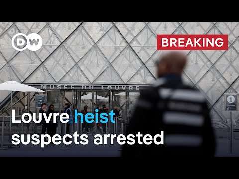 Louvre heist: French authorities arrest two suspects | DW News