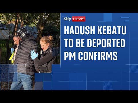 Images show moment mistakenly released migrant sex offender is arrested