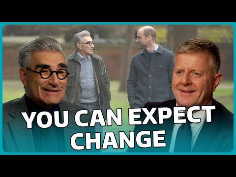Prince William tells Eugene Levy how he would reign as King | Talking Royals | ITV News