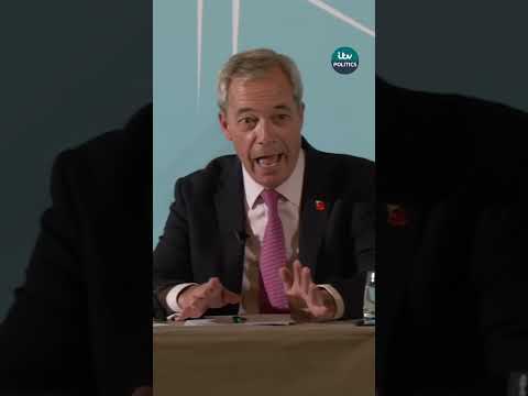 Nigel Farage responds to controversial comments by MP Sarah Pochin