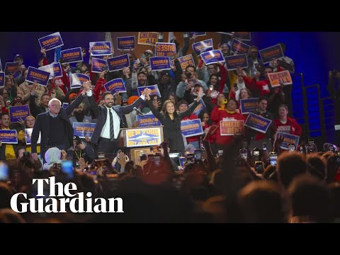 ‘Our work has only just begun’: Zohran Mamdani addresses final rally before NYC election