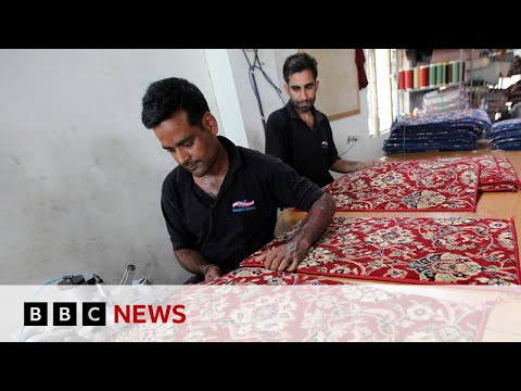 US tariffs threaten India’s carpet industry | BBC News
