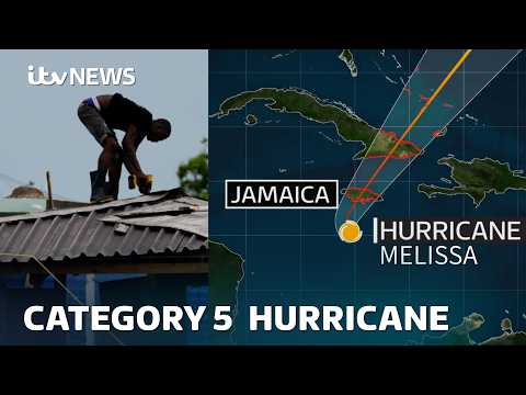 Hurricane Melissa upgraded to category 5 as Jamaica braces for ‘catastrophic’ flooding | ITV News