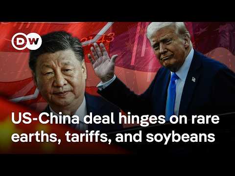 ‘No deal yet’ – US and China agree to framework for a trade deal ahead of Trump-Xi meeting | DW News