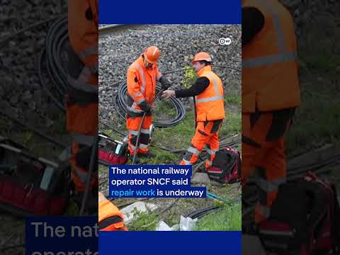 Arson attacks disrupt train traffic between Paris and Marseille | DW News