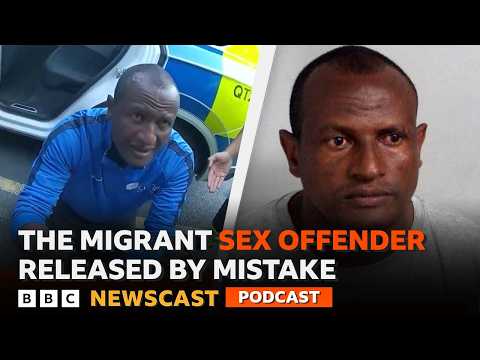 How was a migrant sex offender released from a UK prison by mistake? | BBC Newscast