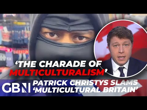 ‘Integrate or leave’ | Patrick Christys reacts to MASKED protestors at rally in East London