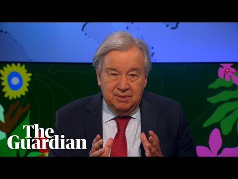 UN chief António Guterres: ‘We don’t want to see the Amazon become a savannah’