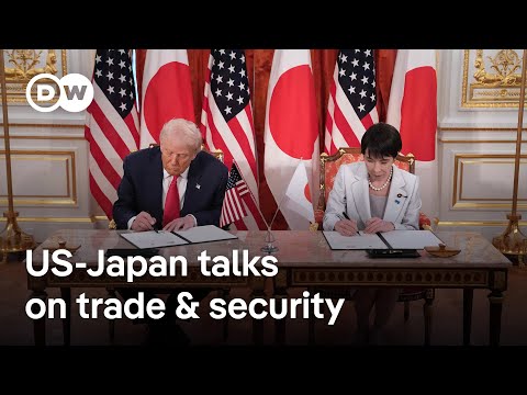 Trump in Japan: New deal on rare earths and other critical minerals signed | DW News