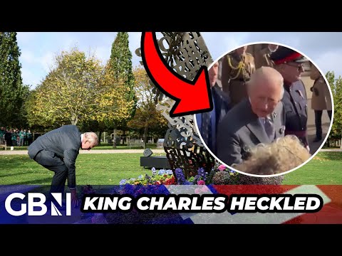 WATCH: King Charles HECKLED by protester over Prince Andrew and Jeffrey Epstein