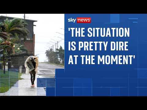 ‘Storm of the century’: British tourists hunker down as record-breaking hurricane approaches