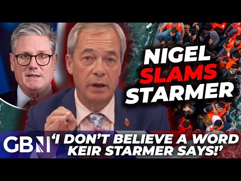 Nigel Farage SLAMS Keir Starmer in FIERY migrant rant after DAMNING stat EXPOSES asylum failure