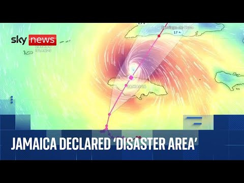 Track Hurricane Melissa as category 5 storm makes landfall in Jamaica