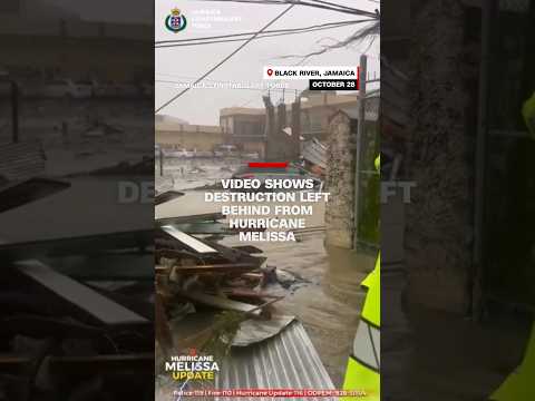 Video shows destruction left behind from Hurricane Melissa