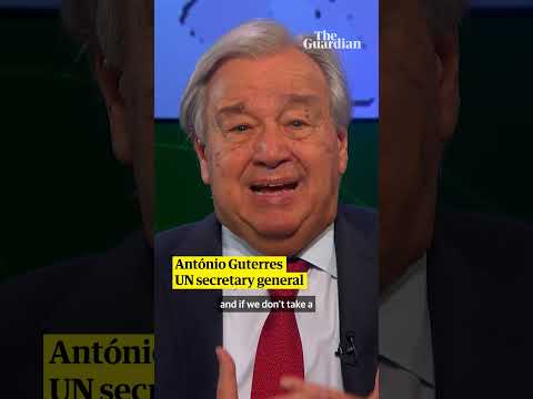 António Guterres interview: ‘We don’t want to see the Amazon become a savannah’