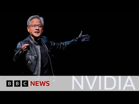 Nvidia hits new milestone as world’s first $5tn company | BBC News