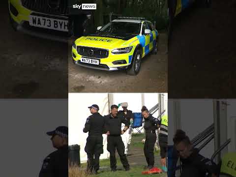 Specialists scour woods for human remains