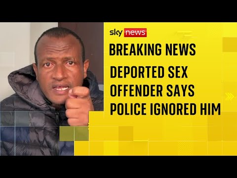 Wrongly-released migrant sex offender claims he was ‘ignored’ by police