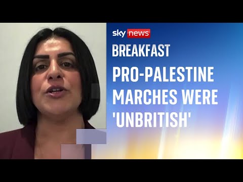 Home secretary calls on pro-Palestinian protesters to suspend marches after synagogue attack