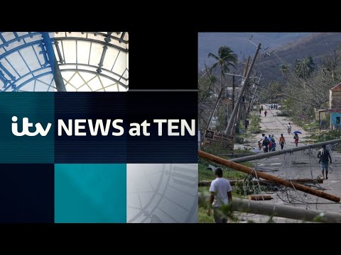Watch ITV News at Ten as Jamaica grapples with Hurricane Melissa | ITV News