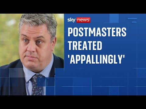 Postmasters treated ‘appallingly’, says minister